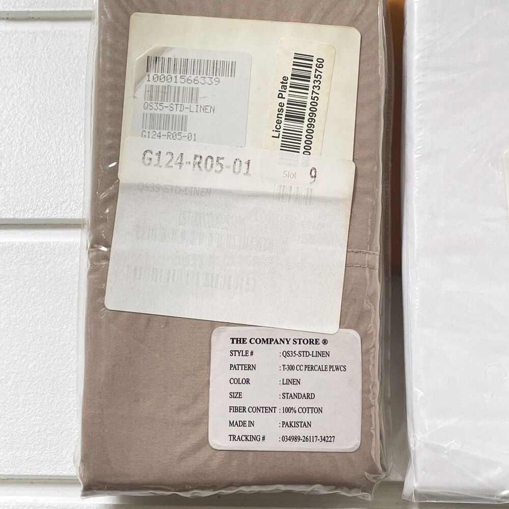 Lot of Sheets & Pillow Cases From The Company Store Cotton Twin XL Fitted & Flat - Picture 4 of 13